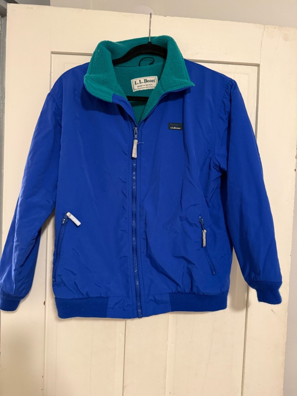 L.L. Bean Blue and Teal Jacket